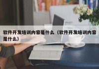 软件开发培训内容是什么（软件开发培训内容是什么）