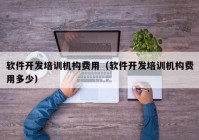 软件开发培训机构费用（软件开发培训机构费用多少）